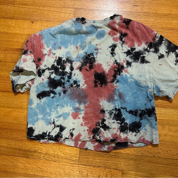 Metallica crop Tie-Dye T-Shirt size S (b5 - Picture 2 of 7